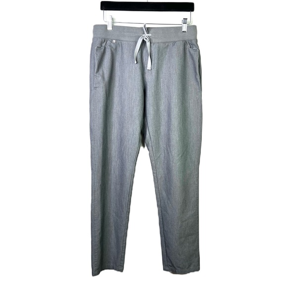 Figs Pants - Figs Technical Collection Casteler Pants Medical Scrubs Bottom Light Grey SZ S
